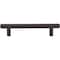 Jeffrey Alexander 128 mm Center-to-Center Dark Bronze Key Largo Cabinet Bar Pull 178ORB - alternate 4